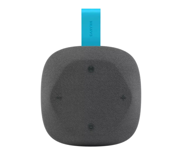 CANYON Głośnik Bluetooth HEXAGON 10 TWS 8W IPX5 Szaro - Niebieski - 1348447 - zdjęcie